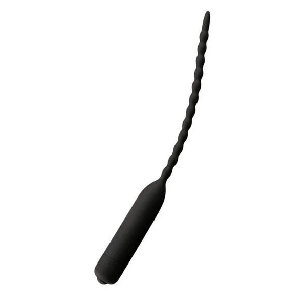 10-Frequency Vibrating Beaded Penis Plug - Image 4