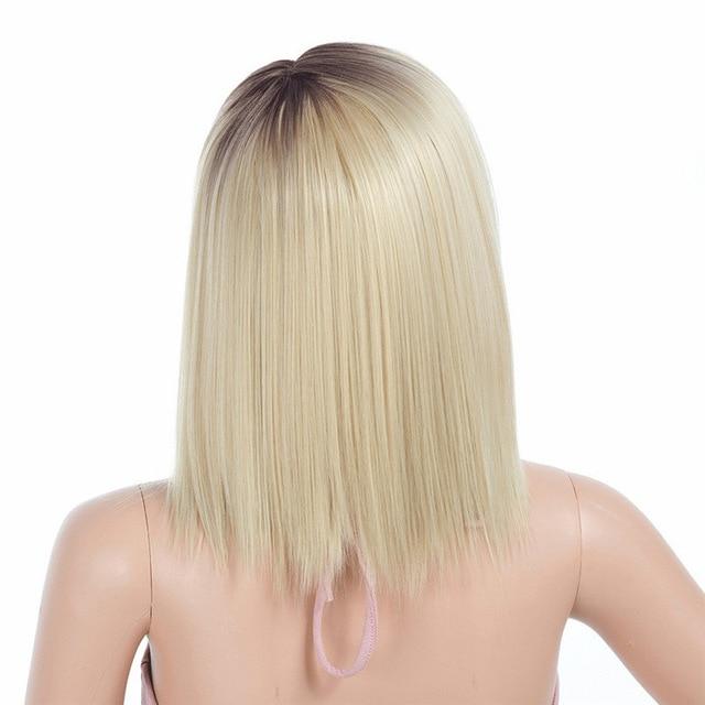 14 Inches Short Straight Wig - Image 3