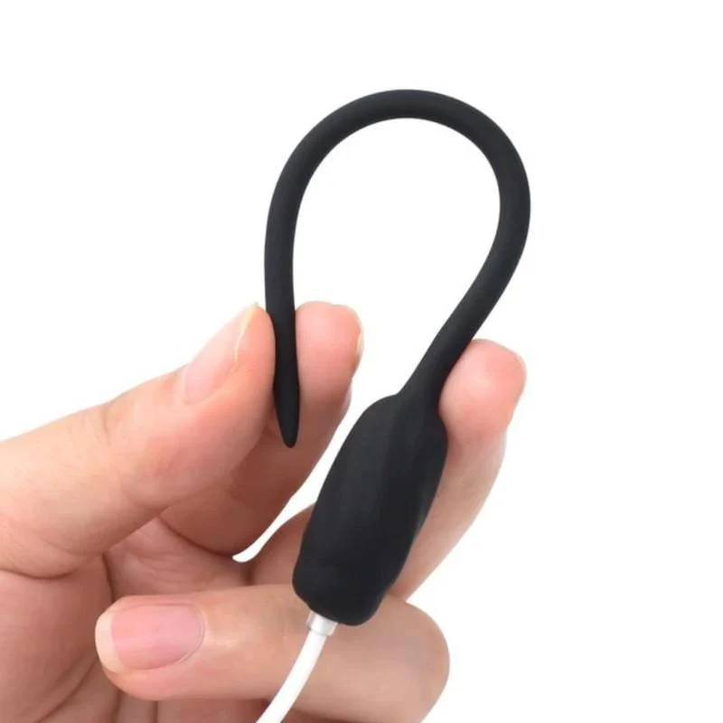 20 Speeds USB RECHARGEABLE Urethral Catheter Penis Plug - Image 5