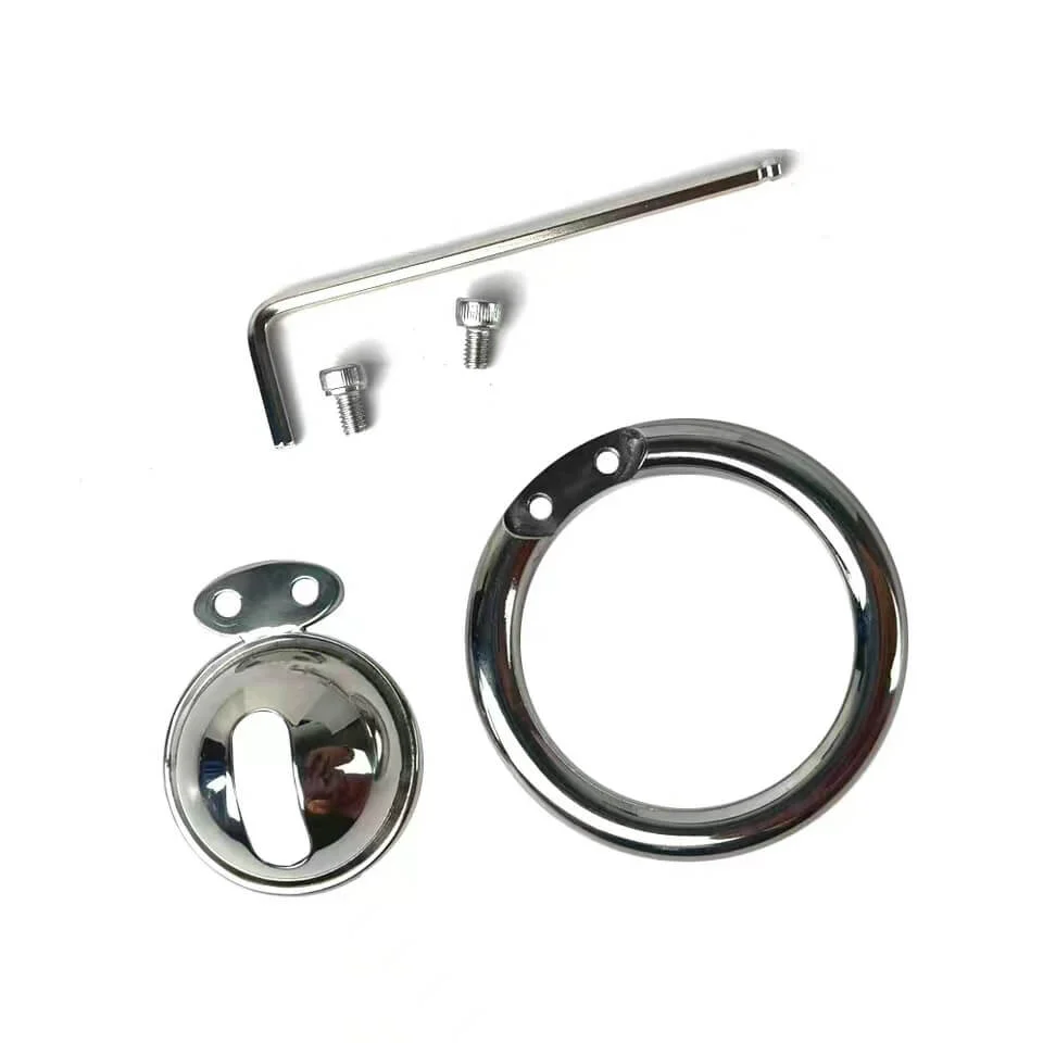 MINI Anti Slip Stainless Steel Chastity Device - Image 4