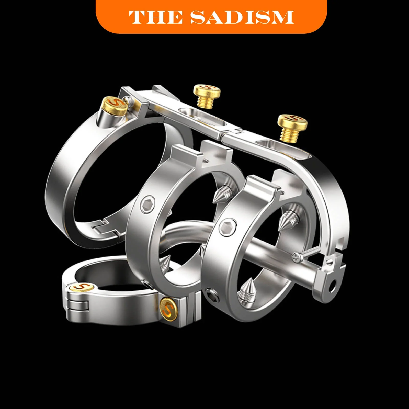 New Steampunk Series The Sadism Chastity Device - Image 2