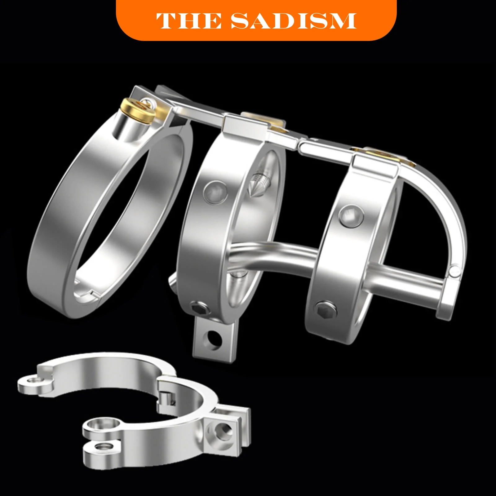 New Steampunk Series The Sadism Chastity Device - Image 3