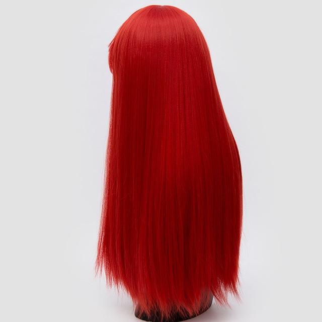 22 Inches Long Straight Wig with Bangs - Image 5