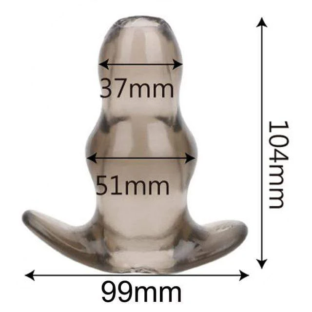 3 Sizes Hollow Anal Plug Soft - Image 6