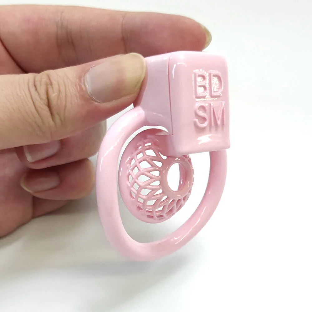 3D 4Rings Super Small Reticular BDSM Chastity Cage - Image 3