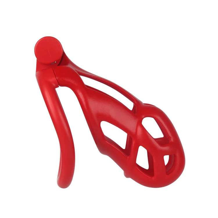 3D Cobra Male Chastity Cage with 4 Arc Rings - Image 4