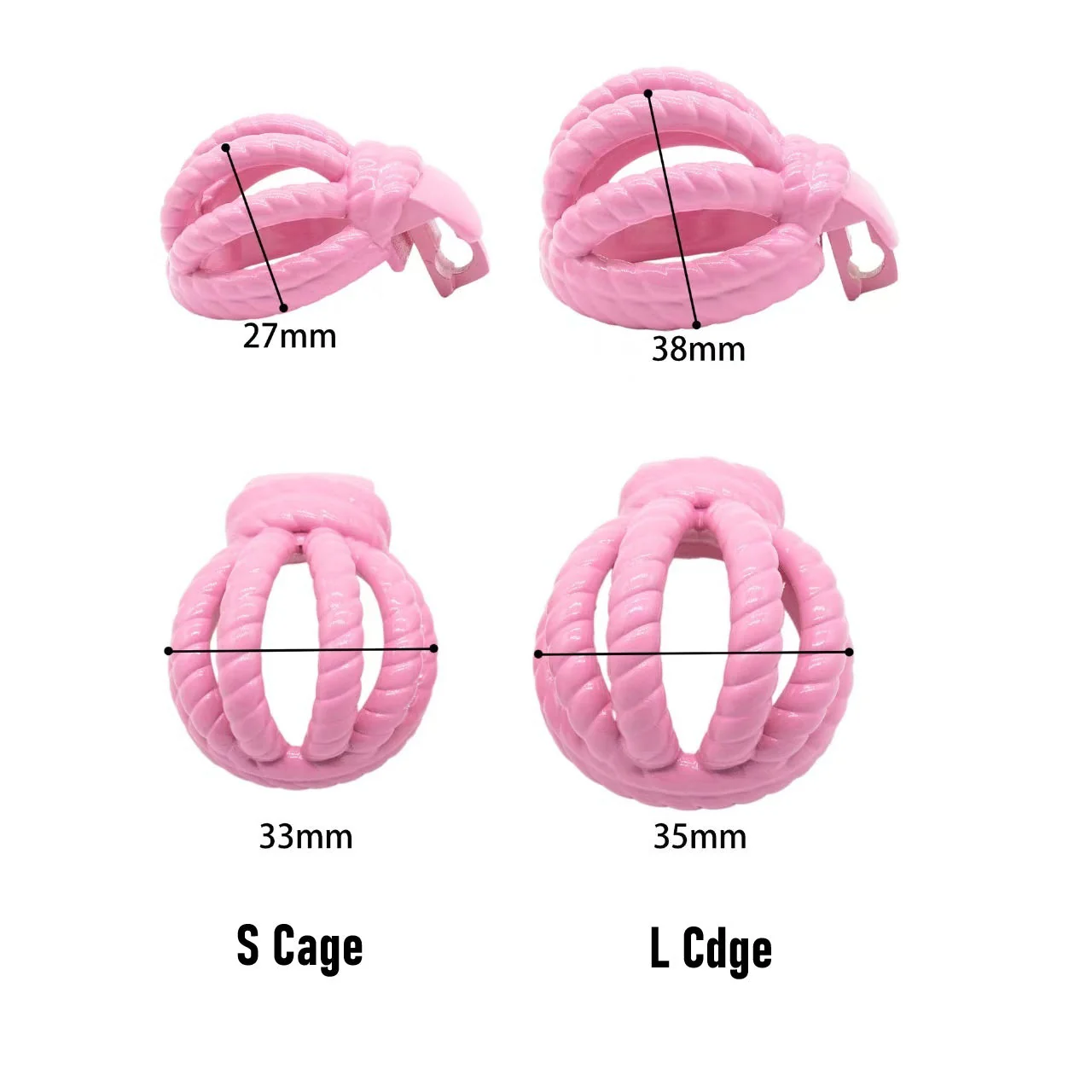 3D Rope Chastity Cage - Image 2