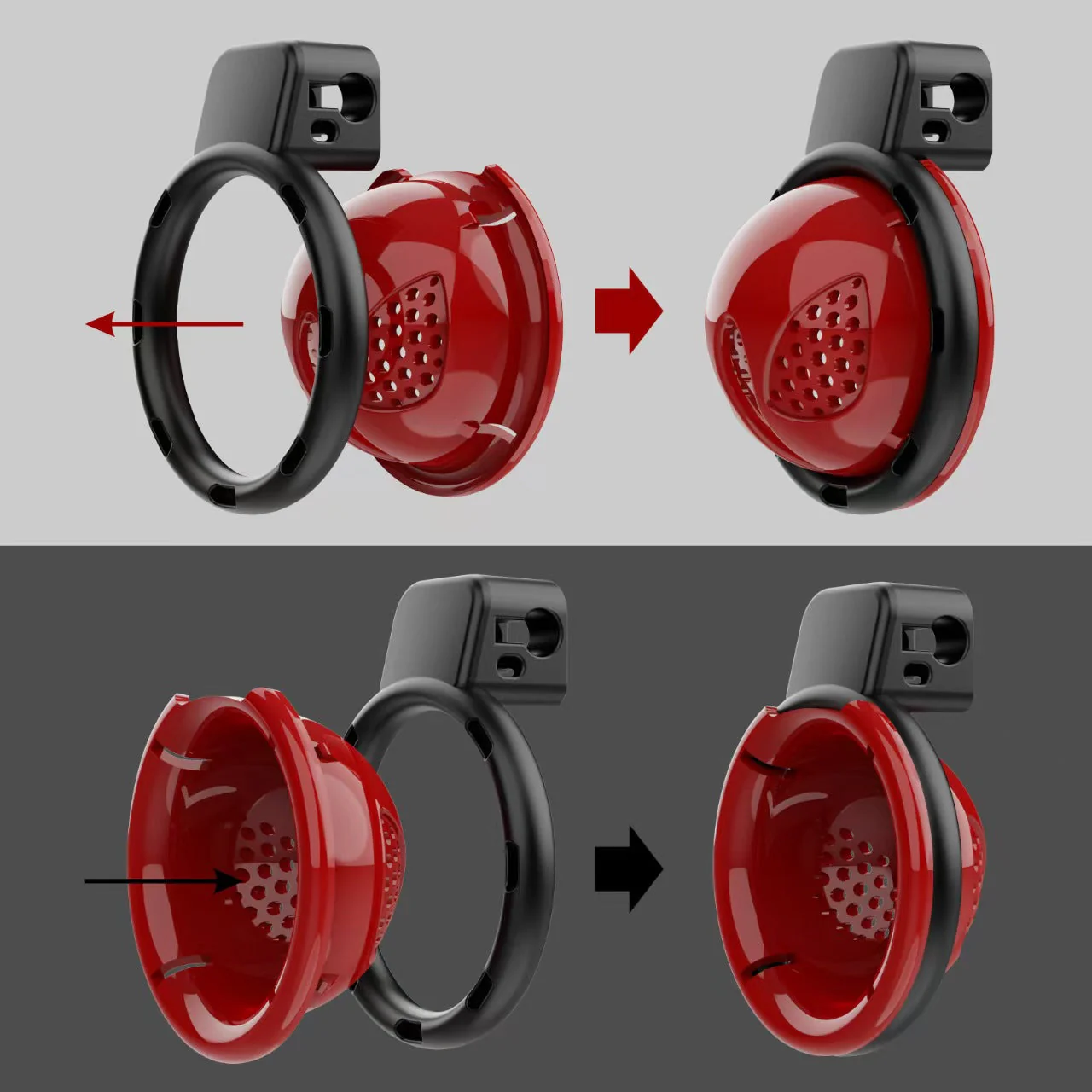 3D Small Chastity Cage - Image 11