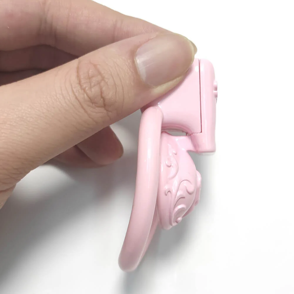 3D Super Small Sissy Vaginal Chastity Cage With 4Rings - Image 11