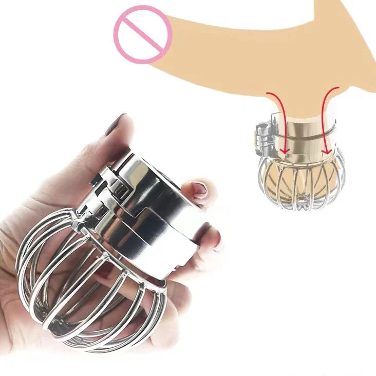 440g Ball Stretcher Net bag Lock Metal Scrotum Pendant Testis Cock Ring - Image 5