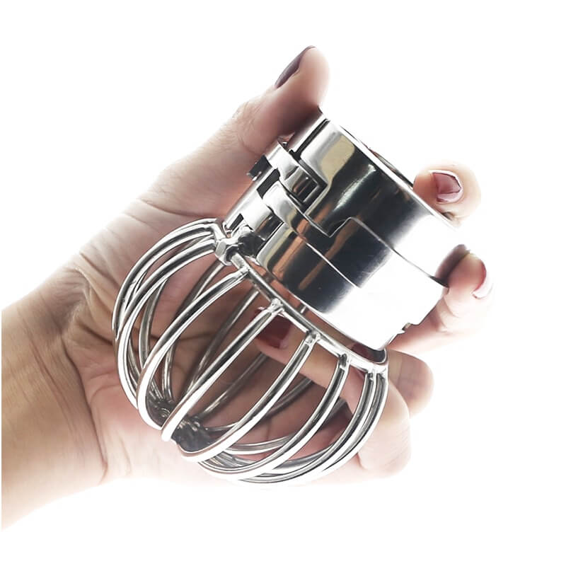 440g Ball Stretcher Net bag Lock Metal Scrotum Pendant Testis Cock Ring - Image 6