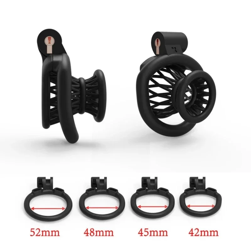 ABS Negative Chastity Cage for Men - Image 4