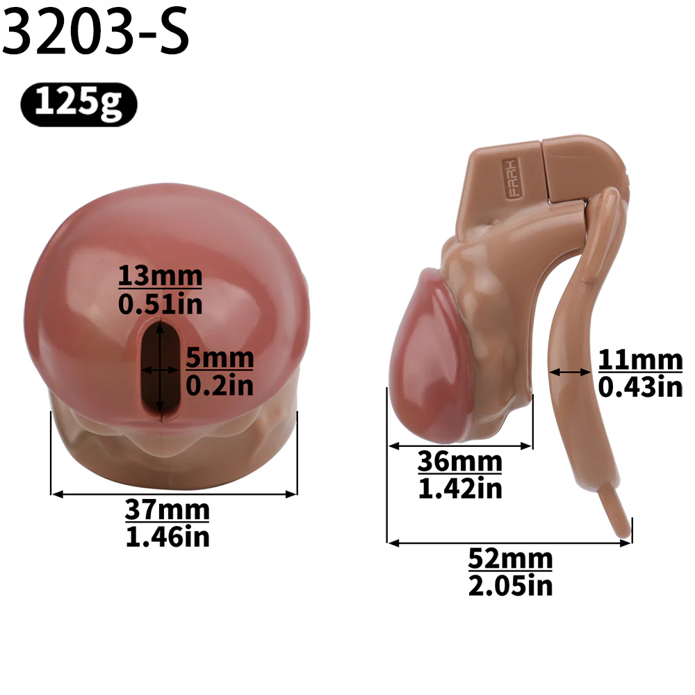 ABS Penis Chastity Lock - Image 8