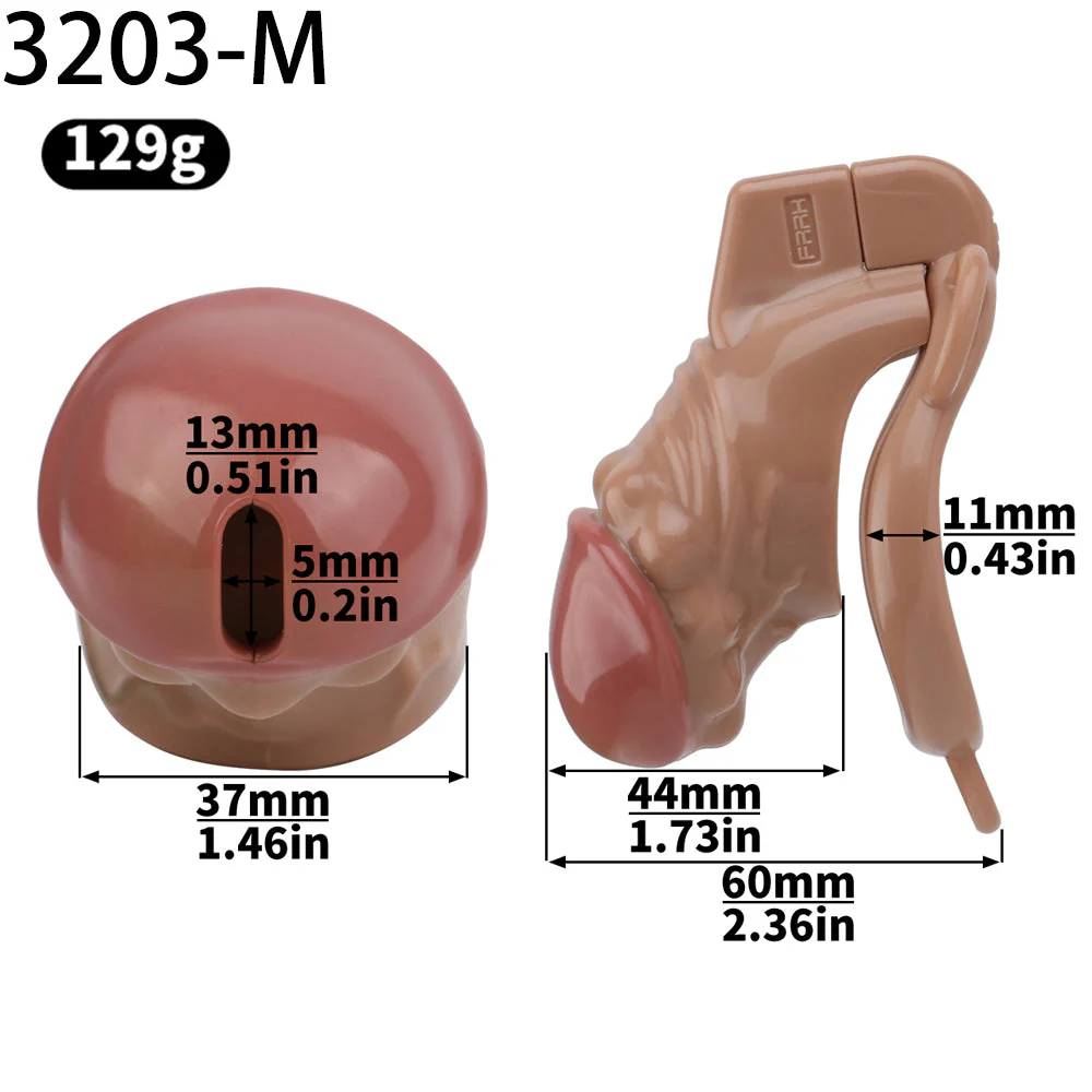 ABS Penis Chastity Lock - Image 9