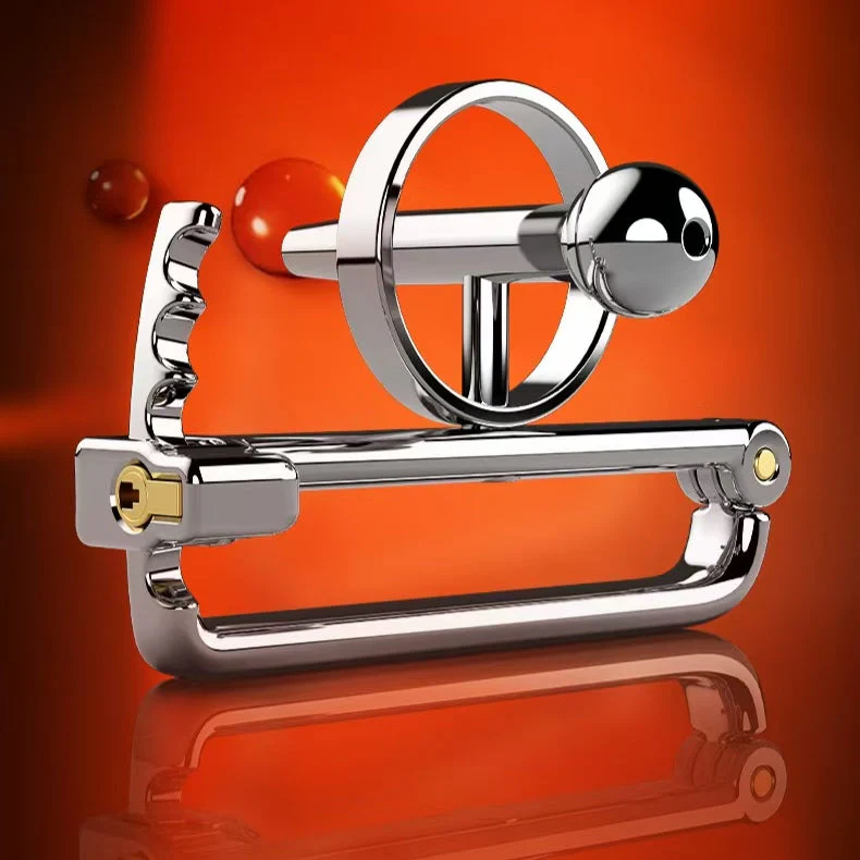 Adjustable Cock Cage With Urethral - Image 2