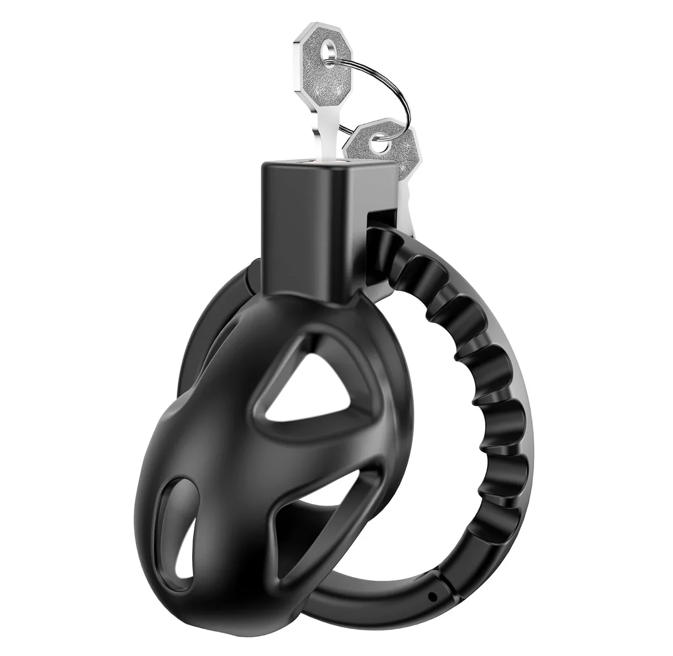 Adjustable Pink Chastity Cage - Image 16