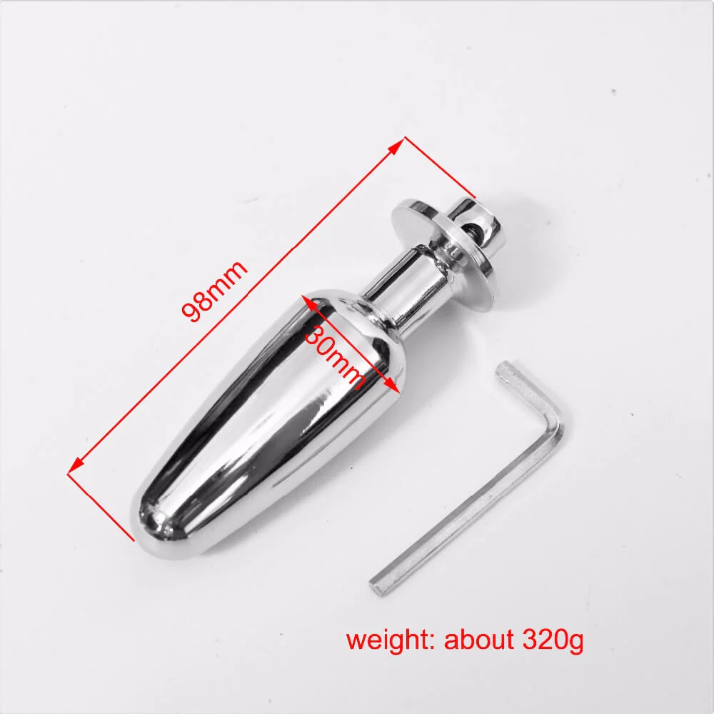 Adjustable Stainless Steel Male Chastity Belt - Image 5