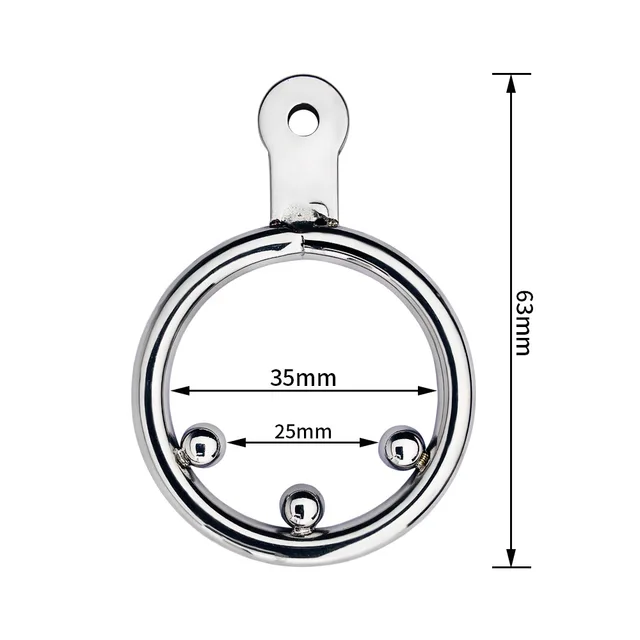 Penis Cage Lock Accessories,Anti-Drop Ring Silicone Catheter PA - Image 14