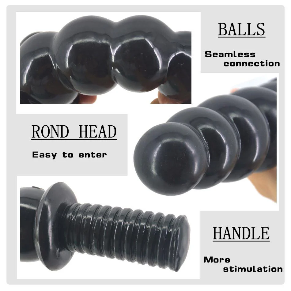 Anal Beads Butt Plug Sissy Masturbator - Image 6