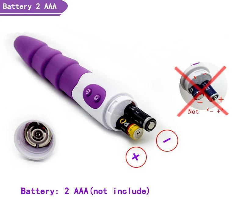 10 Speed Anal Plug Vibrating Dildo - Image 4