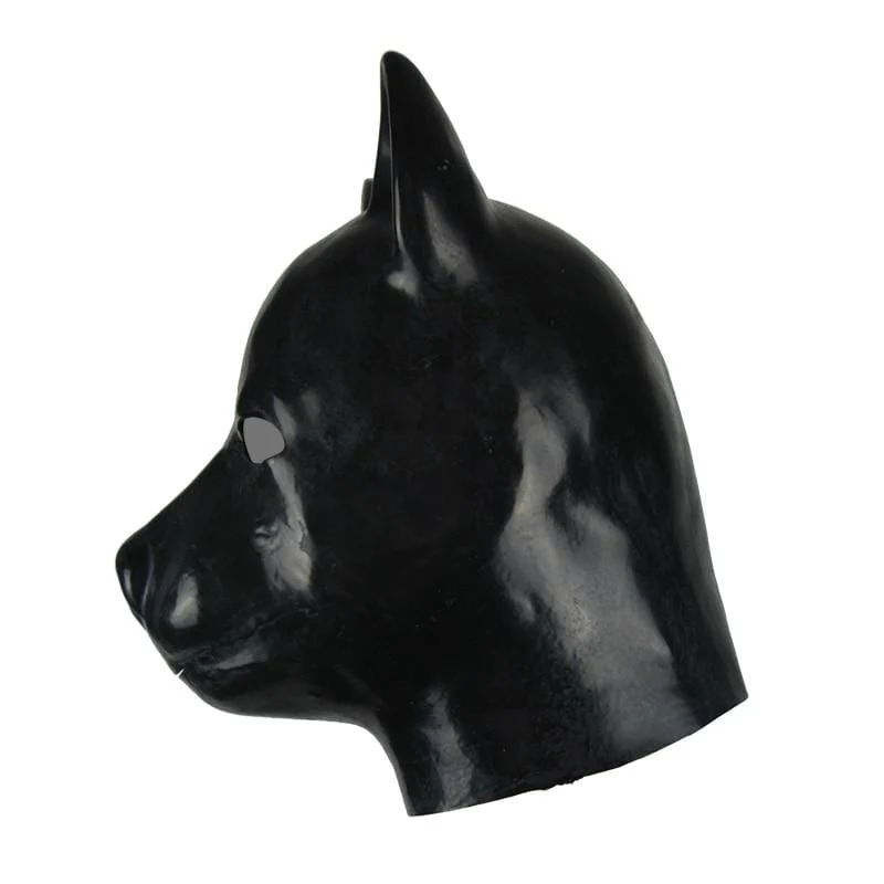Animal Play Latex Dog Mask - Image 3