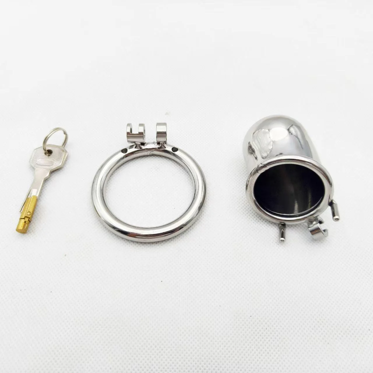 Anti-Escape Metal Chastity Cage - Image 5