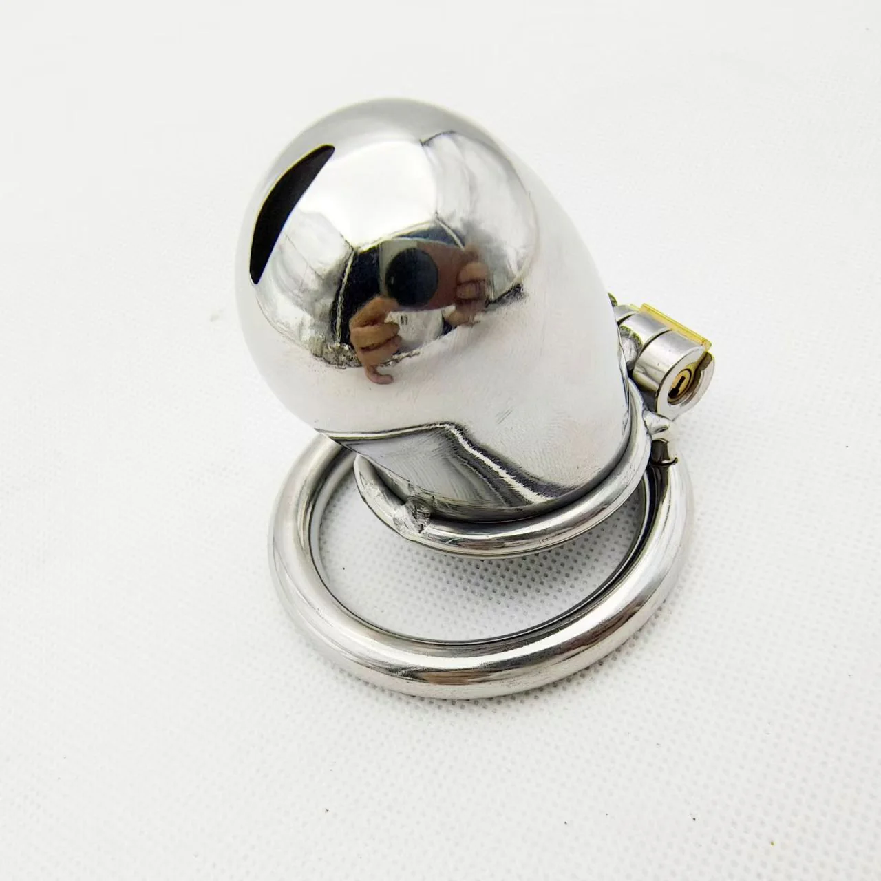 Anti-Escape Metal Chastity Cage - Image 7