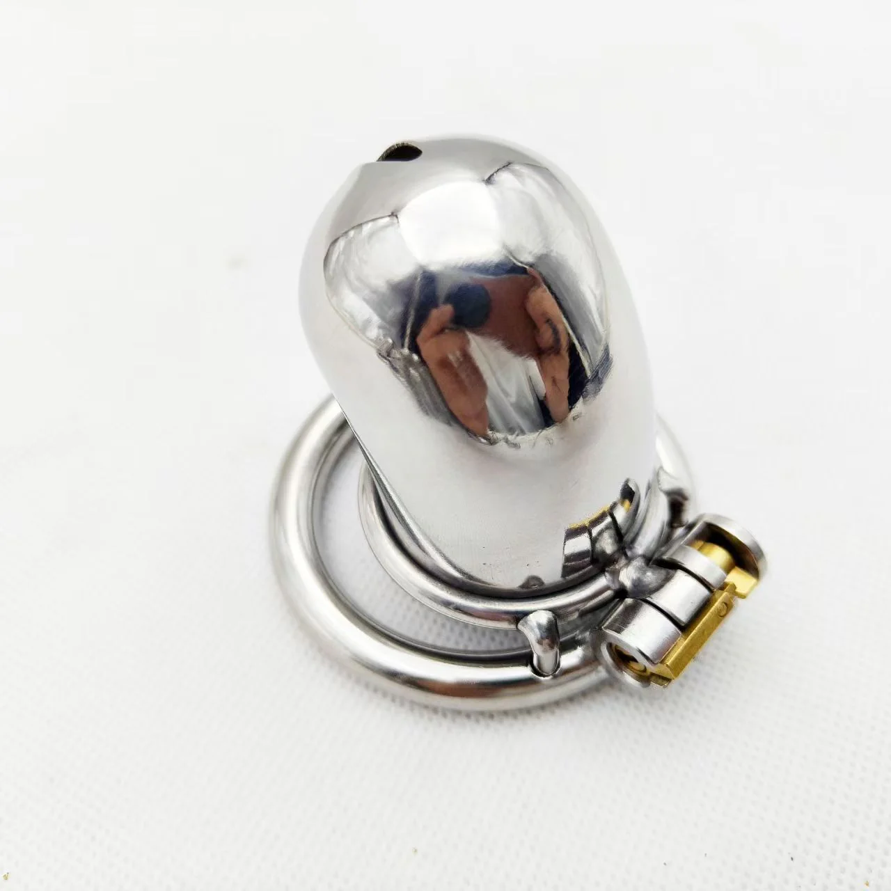 Anti-Escape Metal Chastity Cage - Image 8