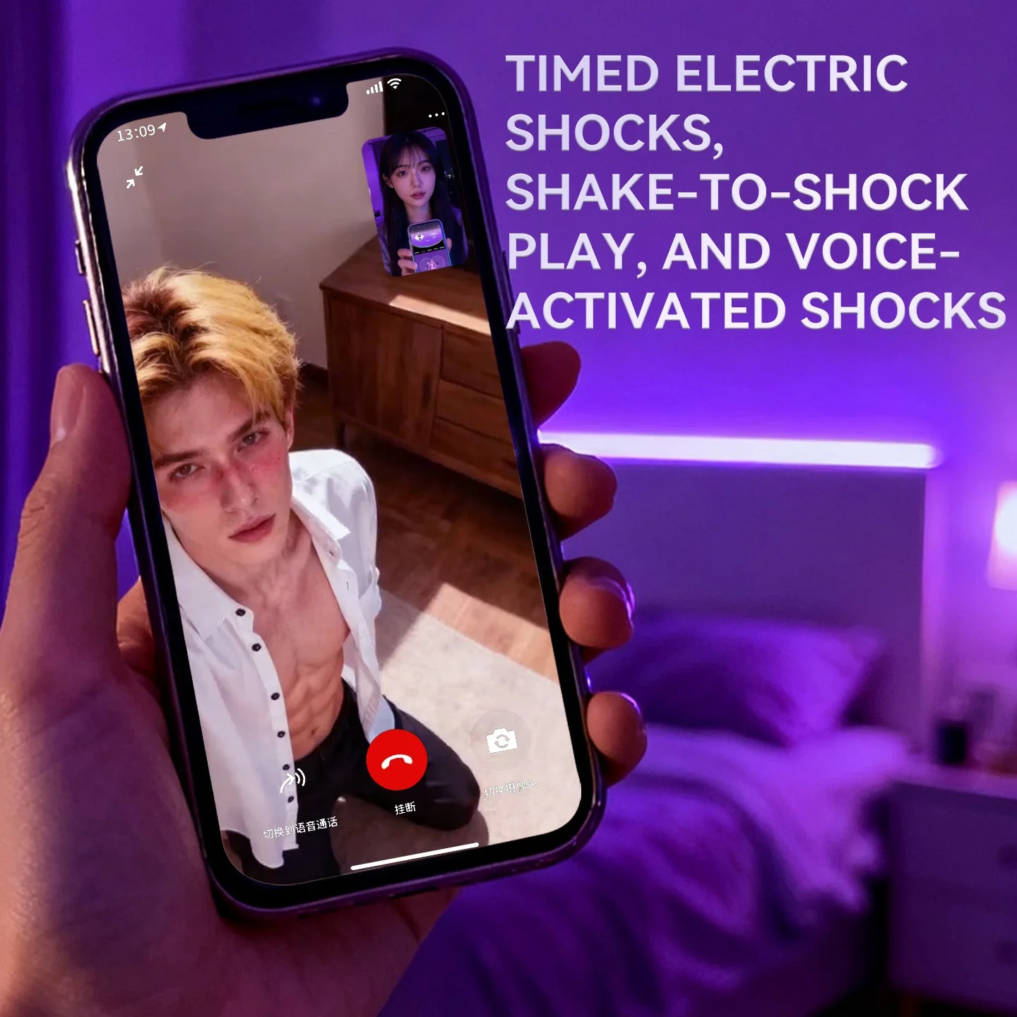 App Controlled Electric Shock Chastity Cage - Image 9