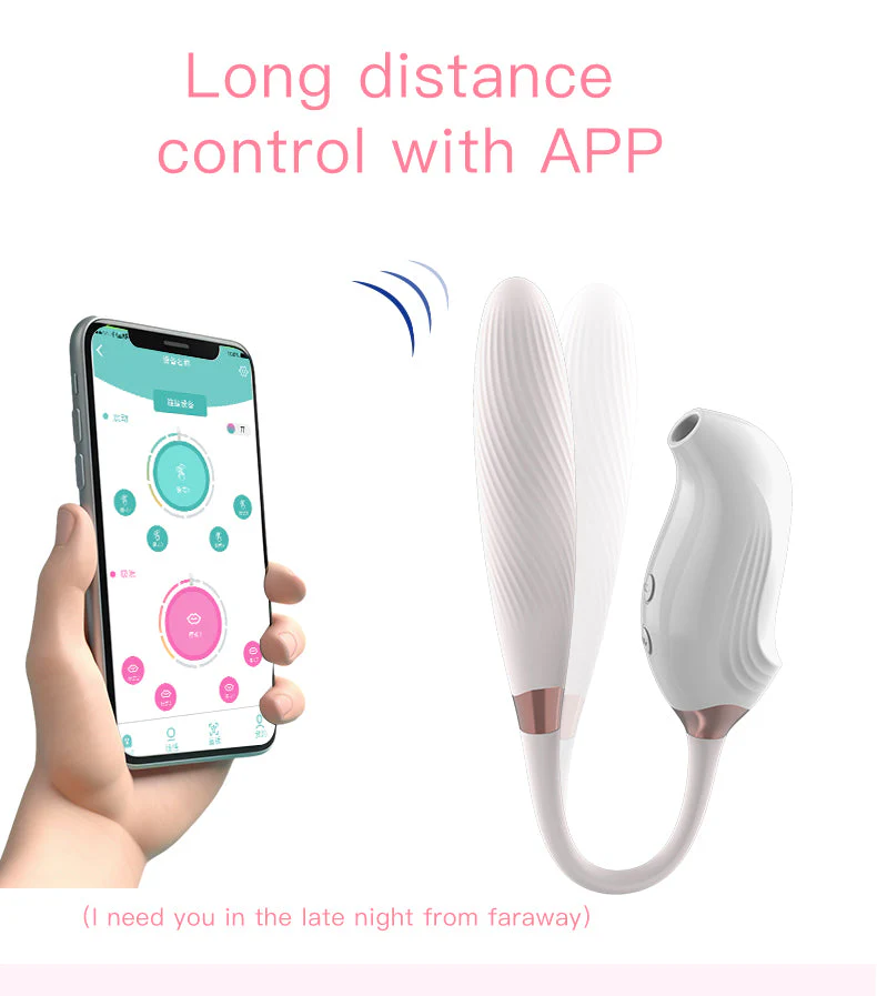 App Dildo Vibrator Pulse Bird Female Sucking Massager - Image 13