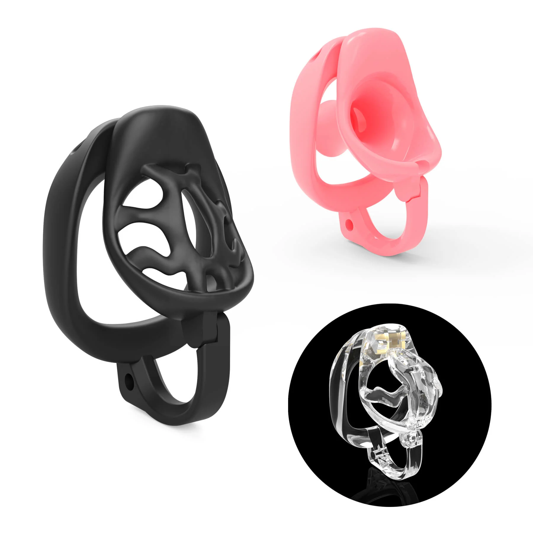 Ball Separator Chastity Cage