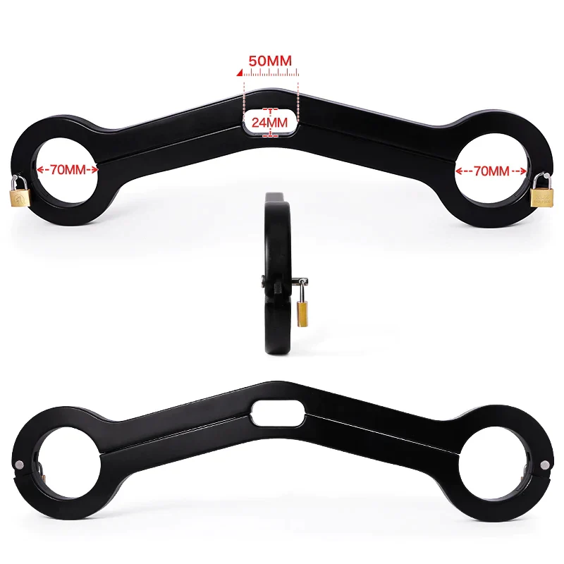 Balls To Wrist Humbler Restraint Scrotum Clamp - Image 2