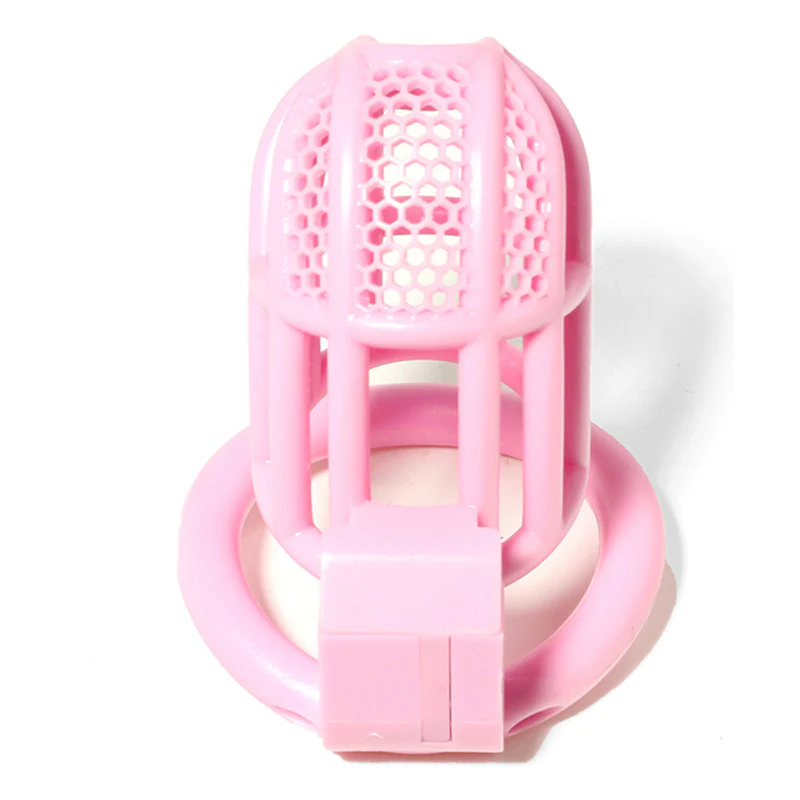 Honeycomb Chastity Device With 4 Ring - Image 3