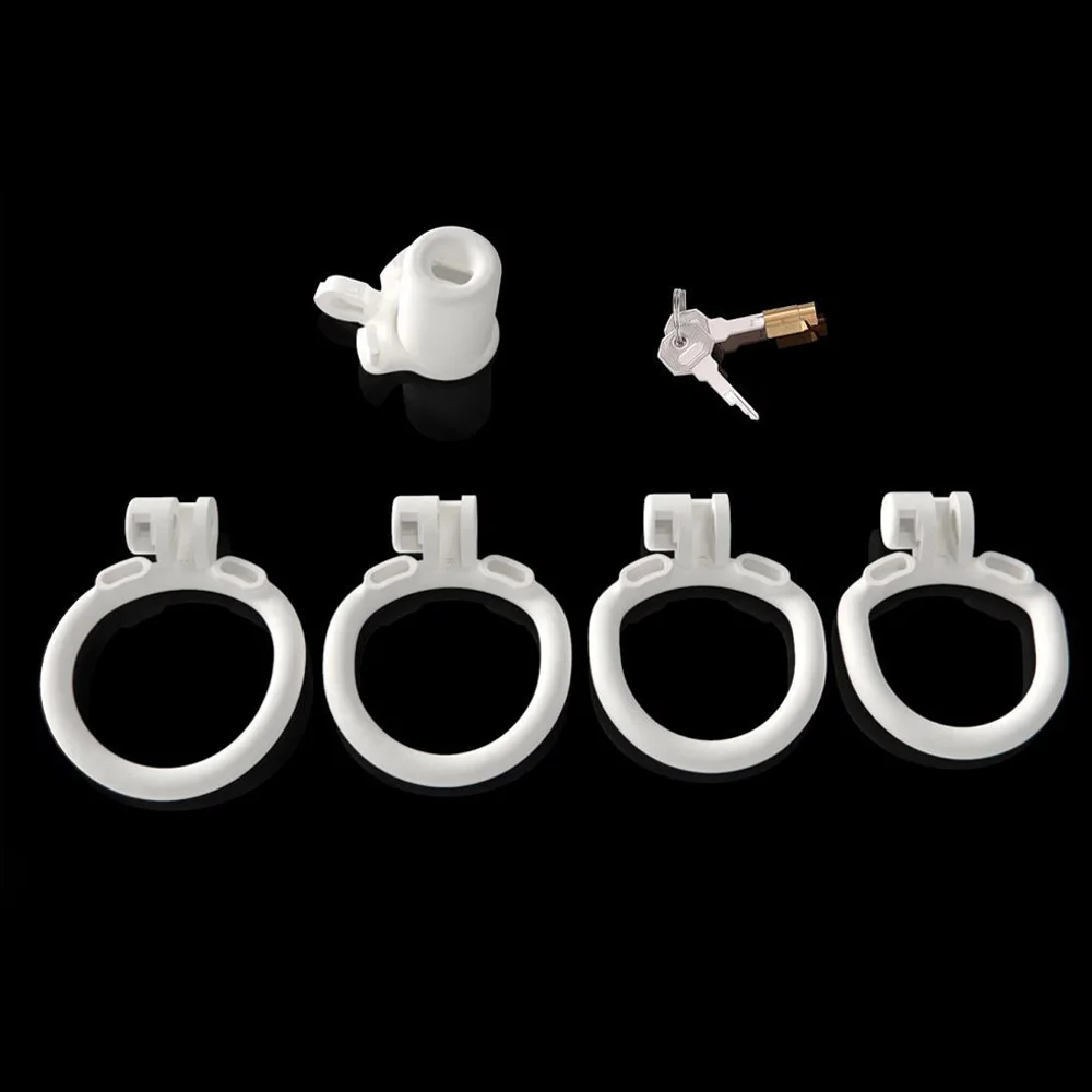 BDSM Sissy Slave Inverted Male Chastity Cage - Image 10