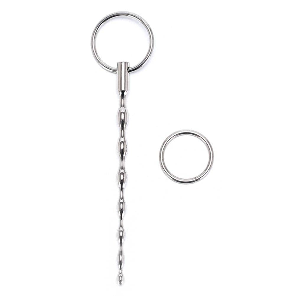 Beaded Prince Wand With Cock Ring 5.12 Inches to 5.31 Inches Long - Image 5