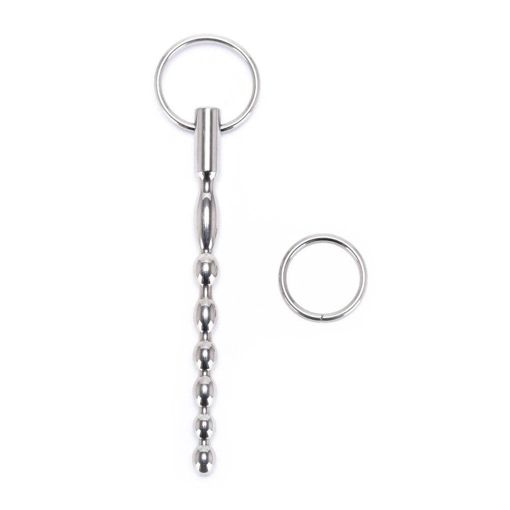 Beaded Prince Wand With Cock Ring 5.12 Inches to 5.31 Inches Long - Image 7