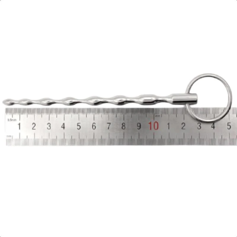 Beaded Stainless Steel Urethral Sound 2pcs Set - Image 3