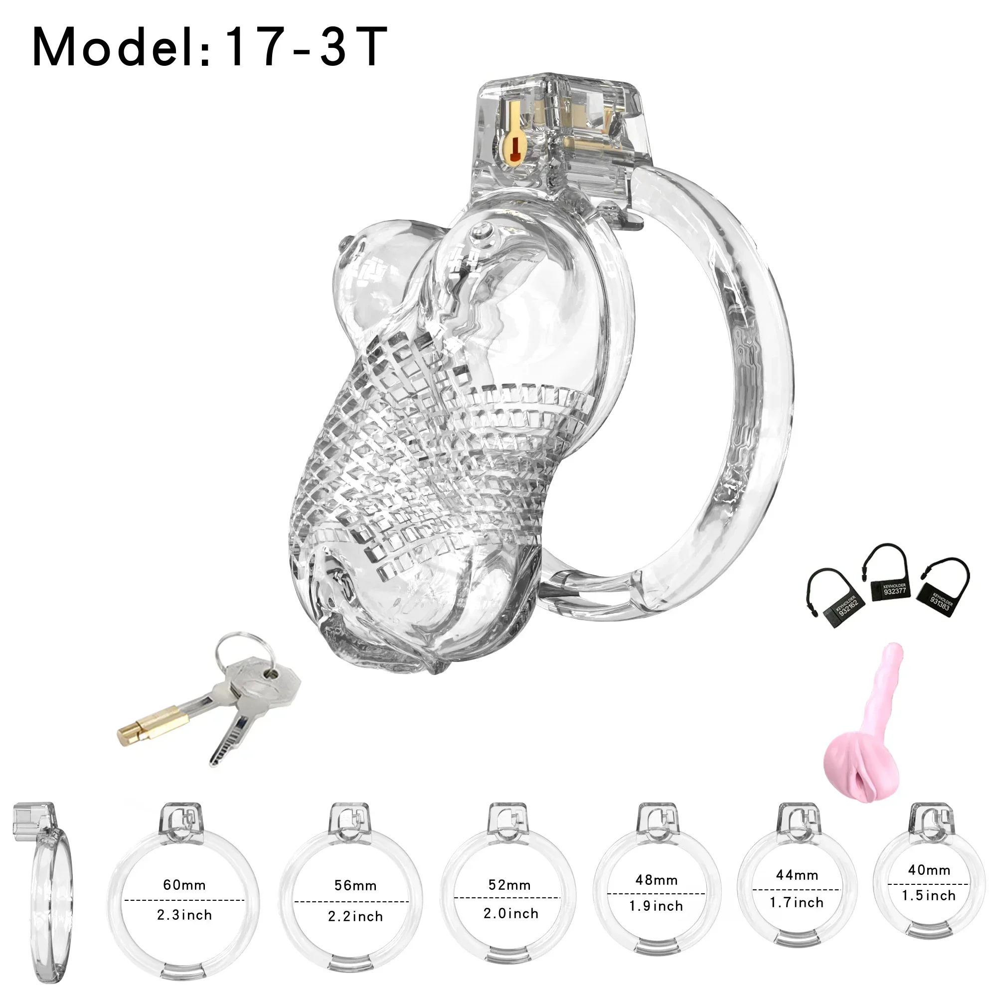 BIG BOOBS Male Chastity Cage - Image 19