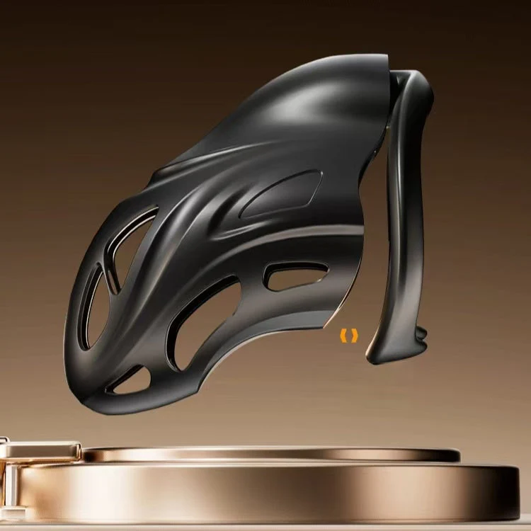 Black Chastity Cage Punisher - Image 4