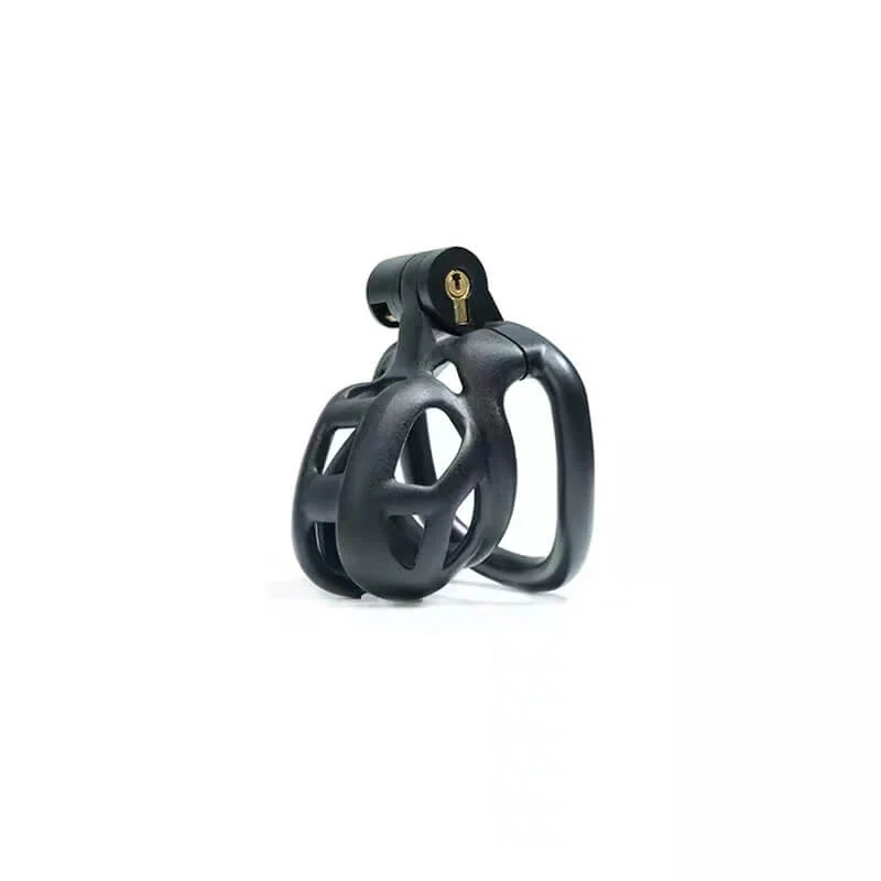 Black Cobra Chastity Cage Kit 1.77 To 4.13 Inches Long - Image 3