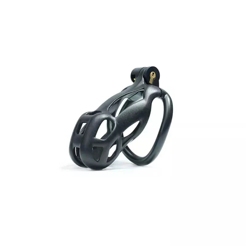 Black Cobra Chastity Cage Kit 1.77 To 4.13 Inches Long - Image 5