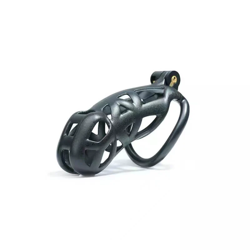 Black Cobra Chastity Cage Kit 1.77 To 4.13 Inches Long - Image 7