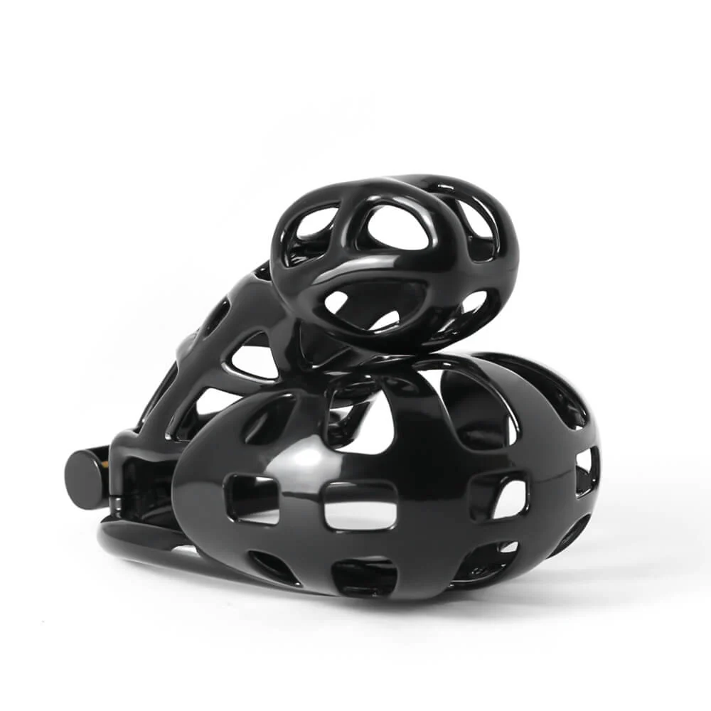 Black Mamba Chastity Cage With Balls Cage - Image 2