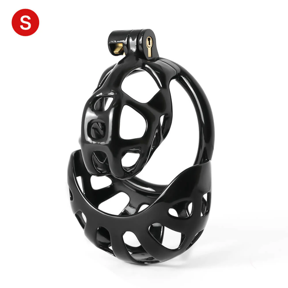 Black Mamba Chastity Cage With Balls Cage - Image 7