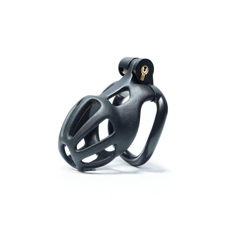 Black Stripe Cobra Chastity Cage Kit 1.77 To 4.13 Inches Long - Image 4