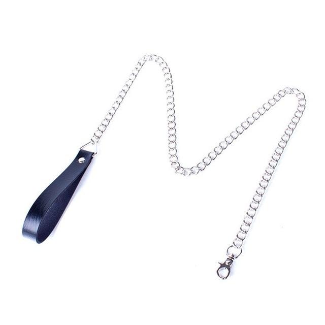 Bondage Neck Collar & Leash - Image 3