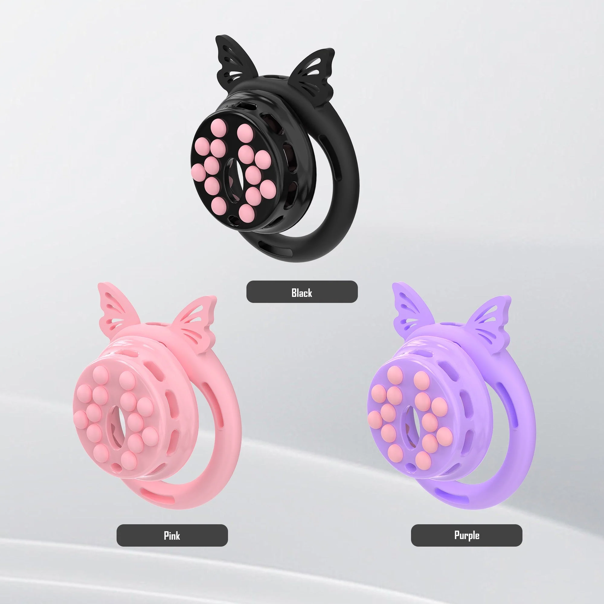 Breathable Silicone-Ring Chastity Device - Image 8