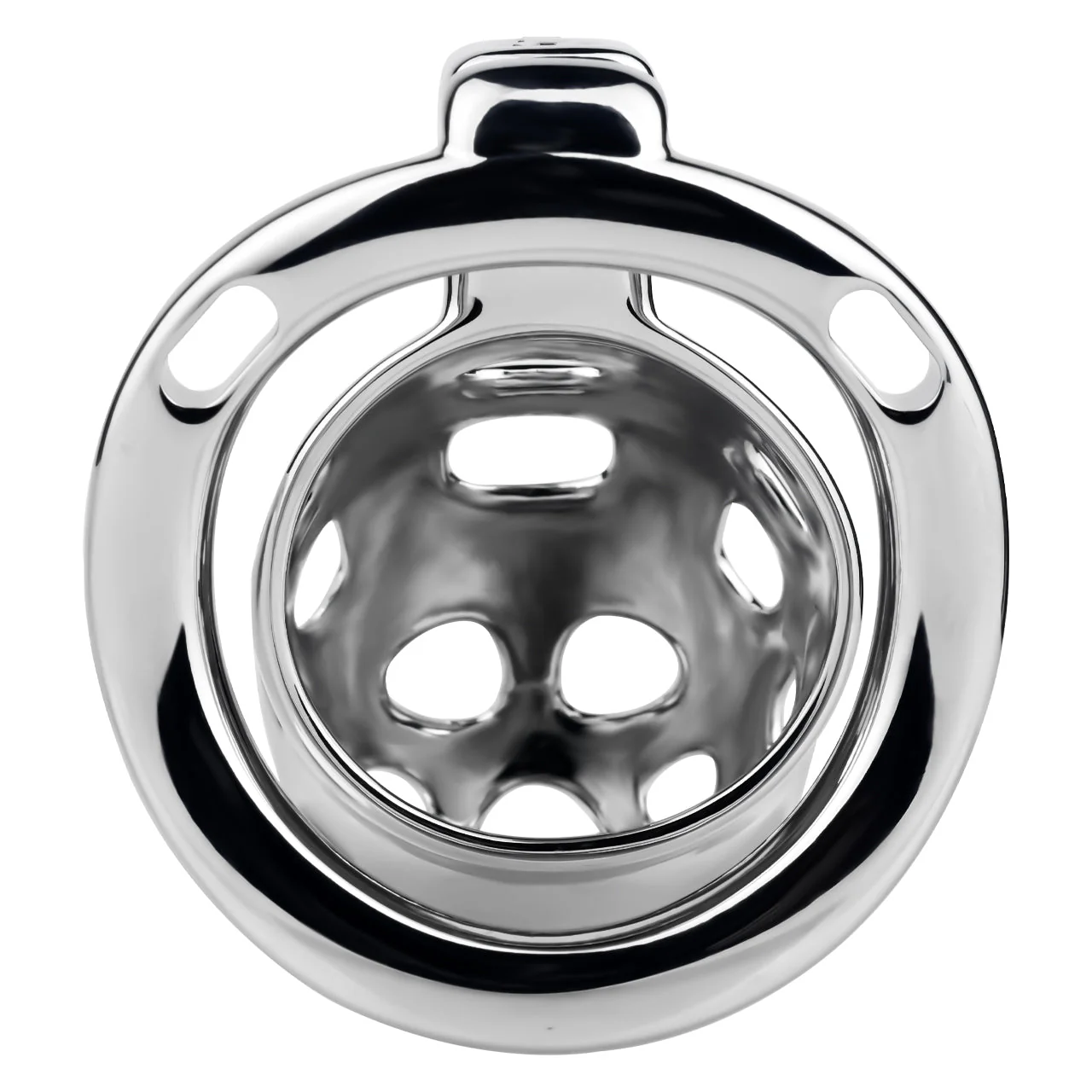 Breathable Steel Chastity Cage - Image 6