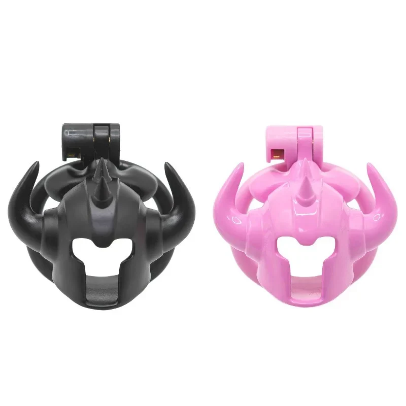 Bullhorn Shaped Chastity Cage