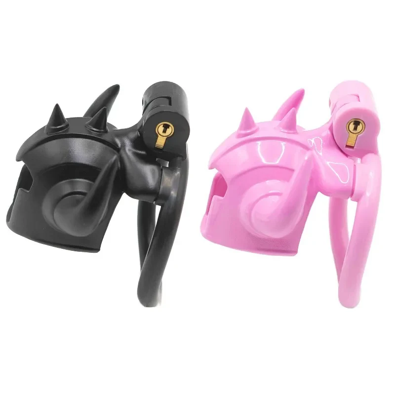 Bullhorn Shaped Chastity Cage - Image 5